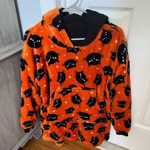 BRAND NEW Halloween Oversized Fleece Hoodie (youth size Medium)
